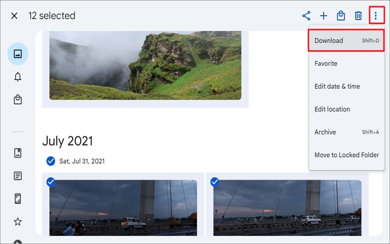 transfer google photos