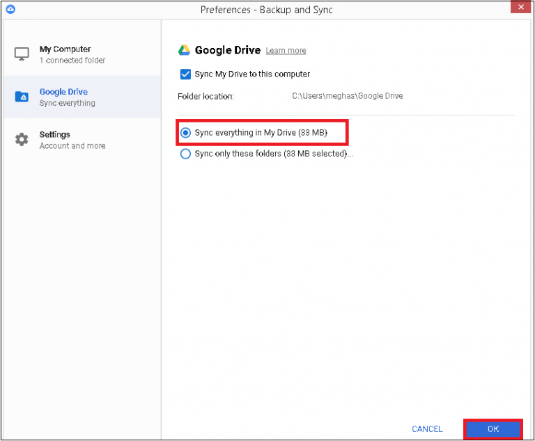 google drive icon not showing in taskbar
