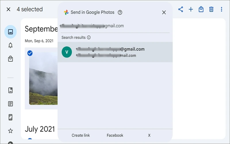 provide destination account