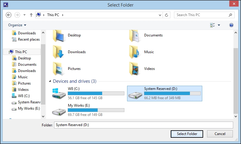 Browse and add multiple folders