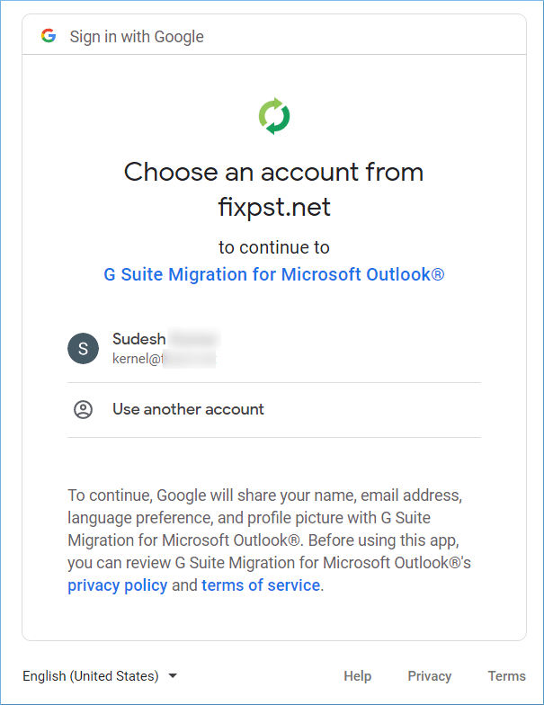 Enable G Suite Sync for Microsoft Outlook