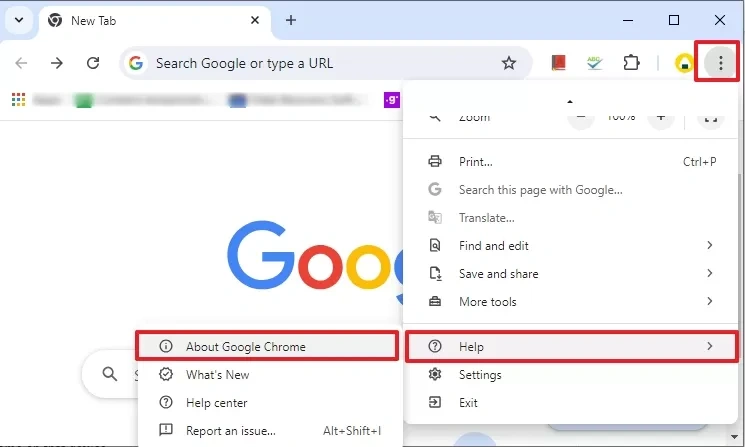 about google chrome