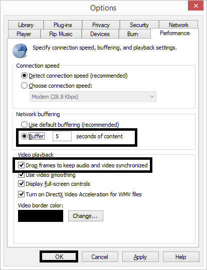 Drop frames to keep audio and video synchronized