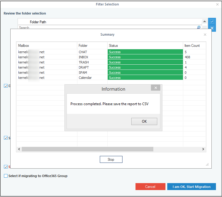 Migrate G Suite to Office 365 Public Folder