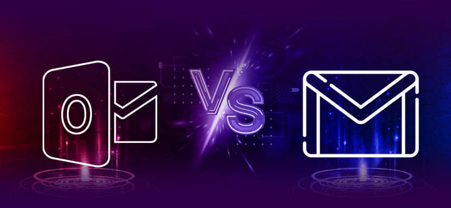 Microsoft Outlook vs. Gmail – A brief comparison