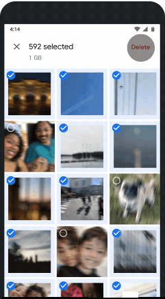 review the dark, blurry, or chopped images