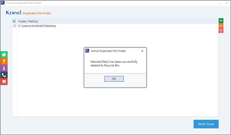 The duplicate files have been successfully removed