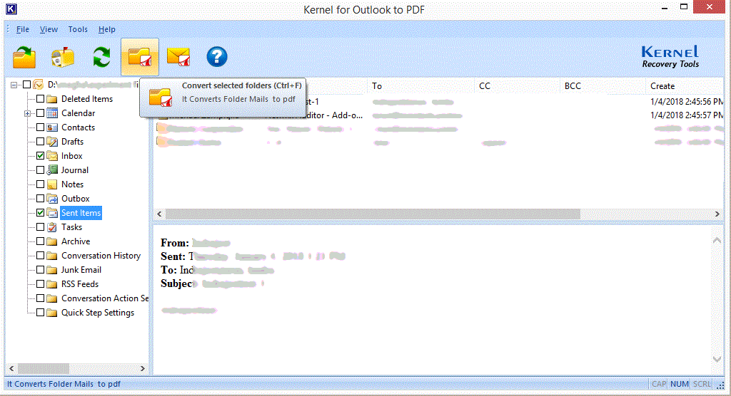 converting to PDF file