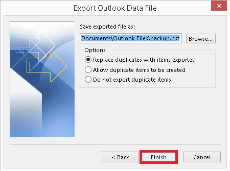 default saving option