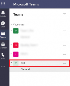 Steps to create a Team in Microsoft Teams