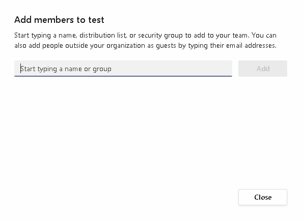 Add member