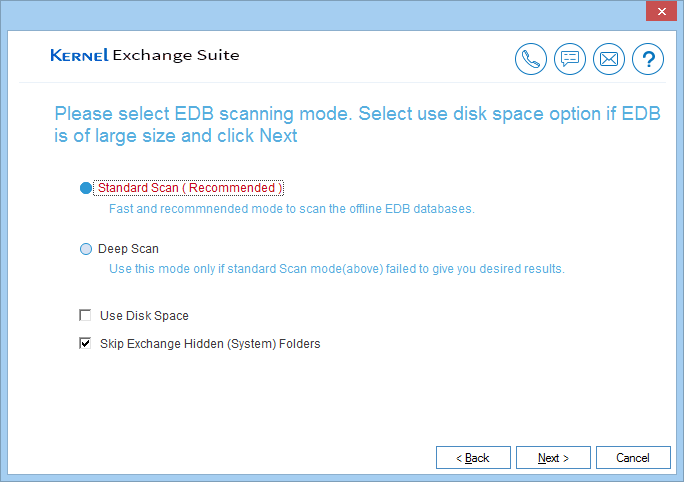 Advanced scanning of added files