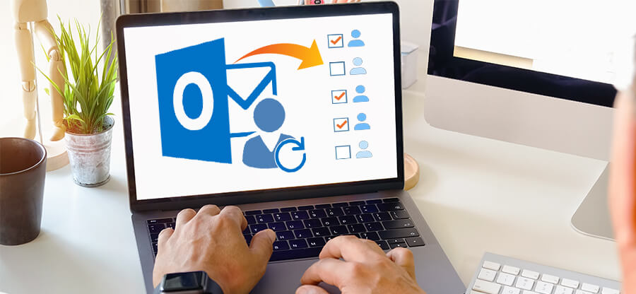 How to recover Outlook contacts from backup?