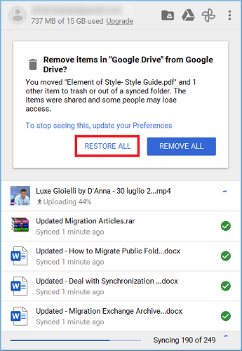 How To Recover a Deleted Folder in Google Drive