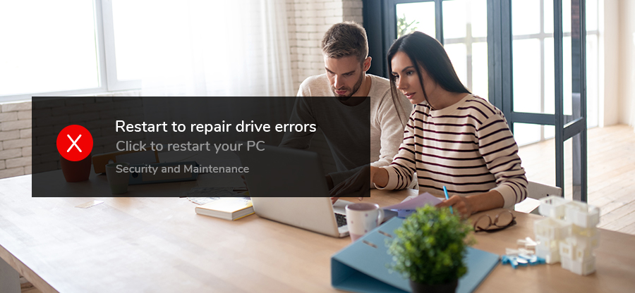 Fix: Restart to Repair Drive Error in Windows 10