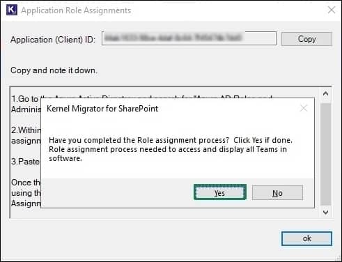 the appropriate permission