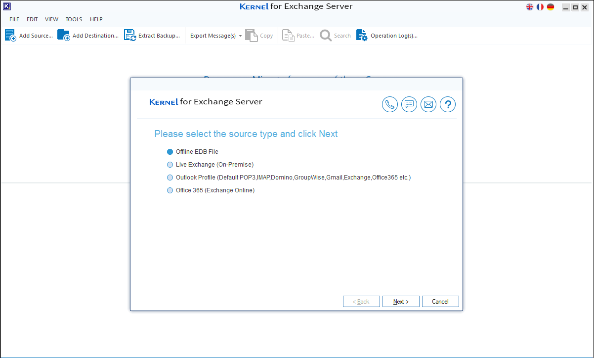 Exchange Recovery tool