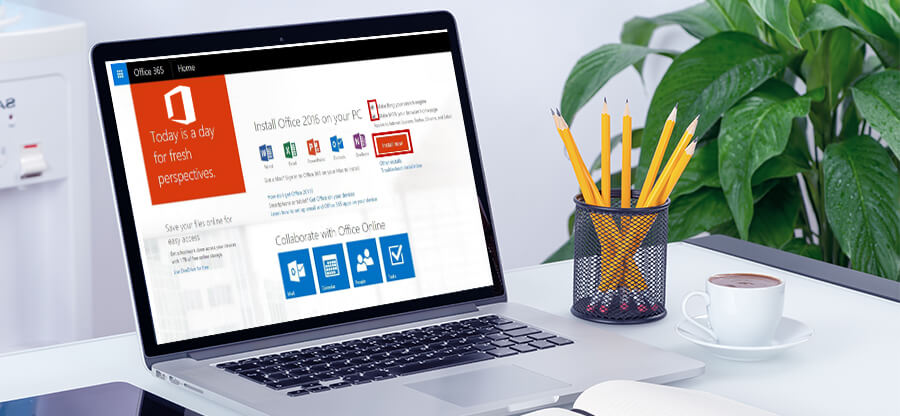 How to install Microsoft office 365 on a local pc?