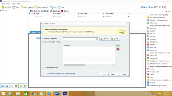 ost to pst converter