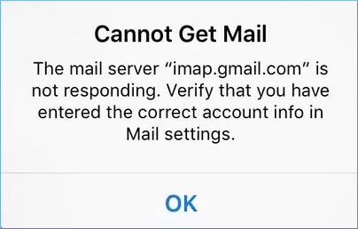 the email client does not access new messages