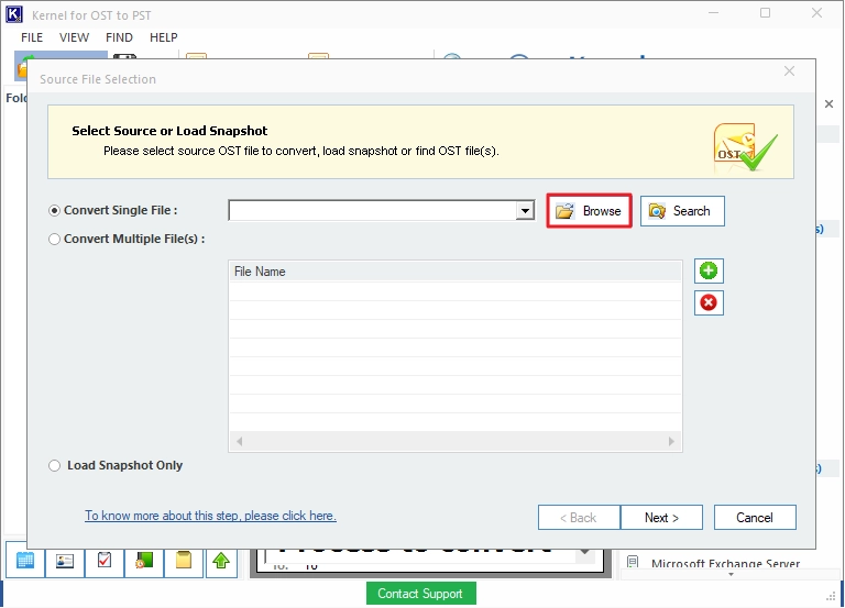 add ost files