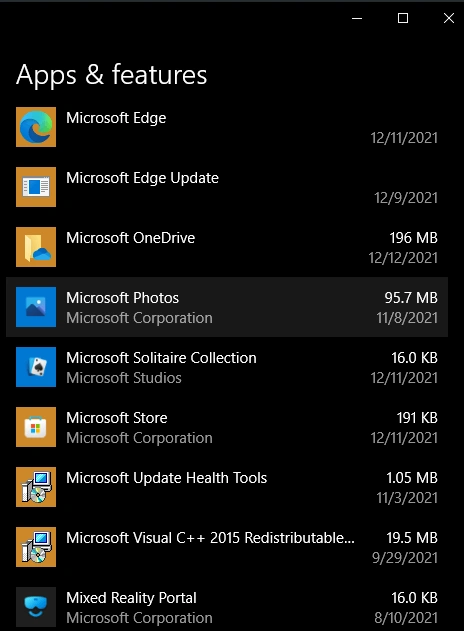 microsoft photos