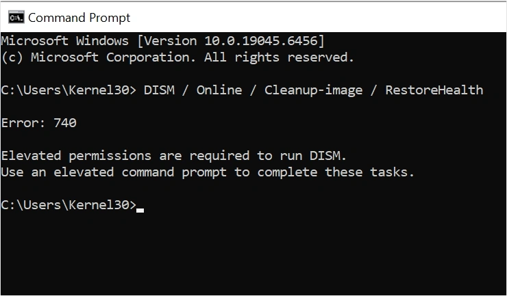 perform restore health