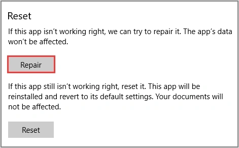 repair microsoft photo