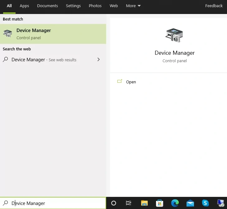 device manager