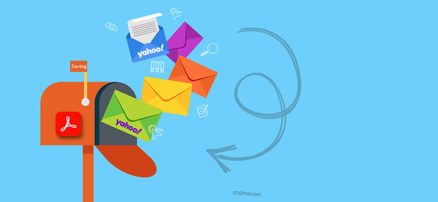 Save Yahoo emails as Adobe PDF files in a few clicks