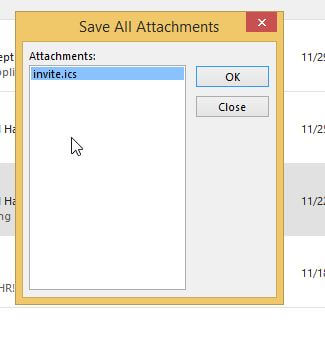 choose a range of attachments in your list