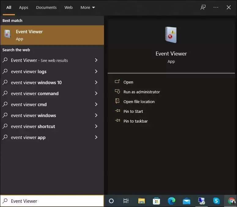 Event Viewer