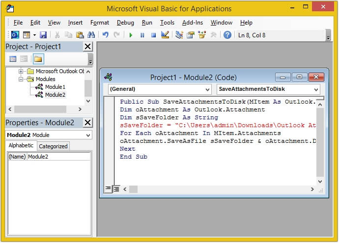 paste the below mentioned script