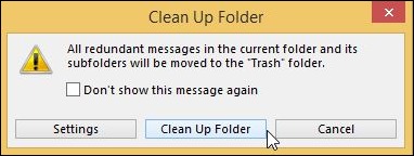 message pop-up