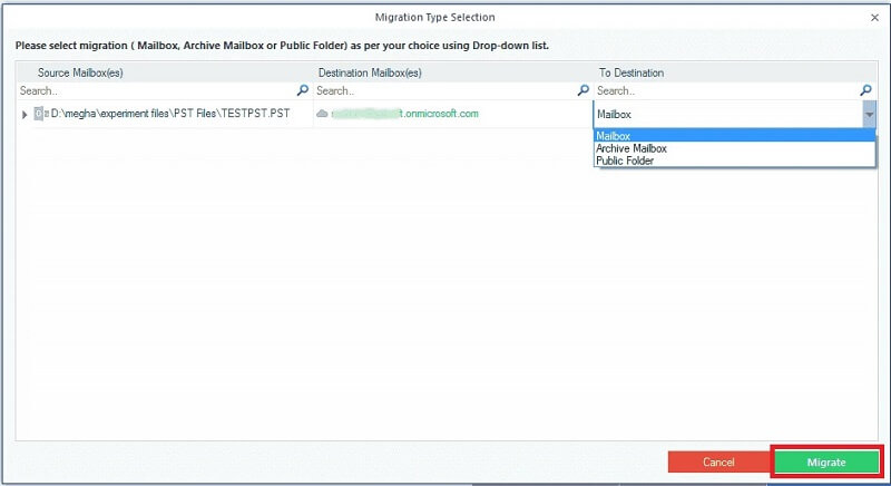 PST to Office 365 software