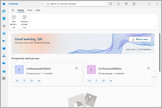Select the office 365 group you want to delete