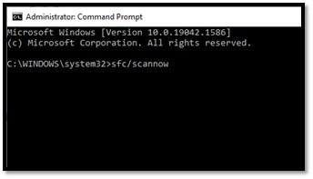 open Command Prompt and type sfc/scannow