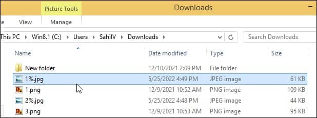Downloads folder of your drive
