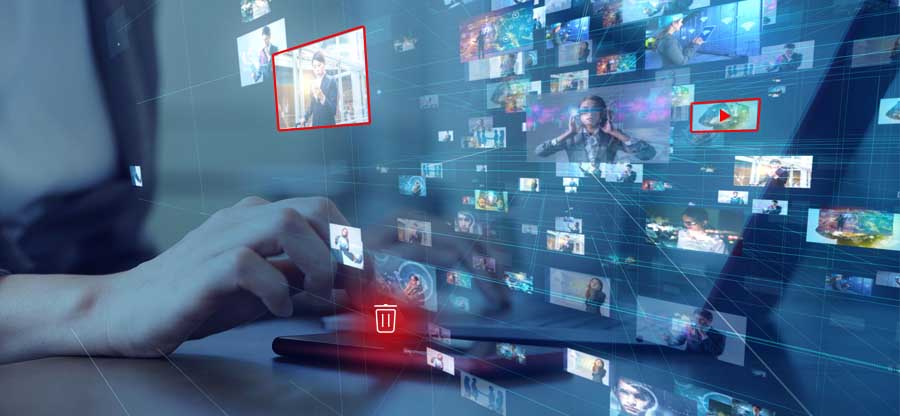 Effective ways to permanently delete video files for storage media
