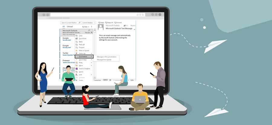 Steps to Find Related Emails in Outlook Instantly