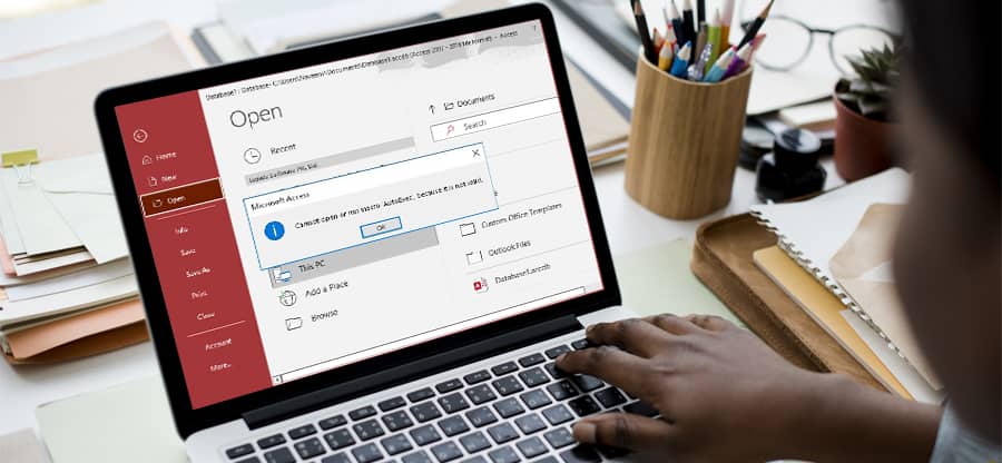 Simple fixes for cannot open or run macro’ error in MS Access