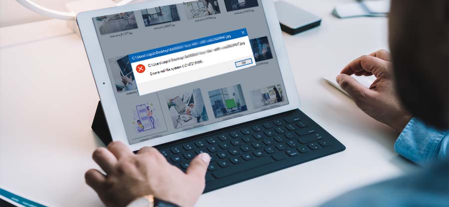 Easy fixes for file system error 2147219196 in windows photo app