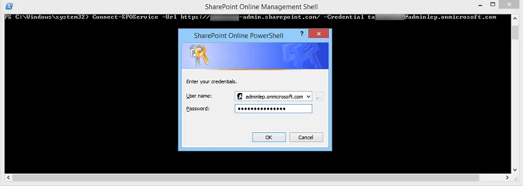 Enter your account details