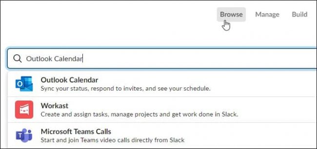 Steps for syncing Outlook Calendar with Slack