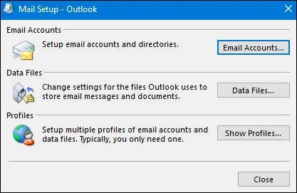Click on Show Profiles