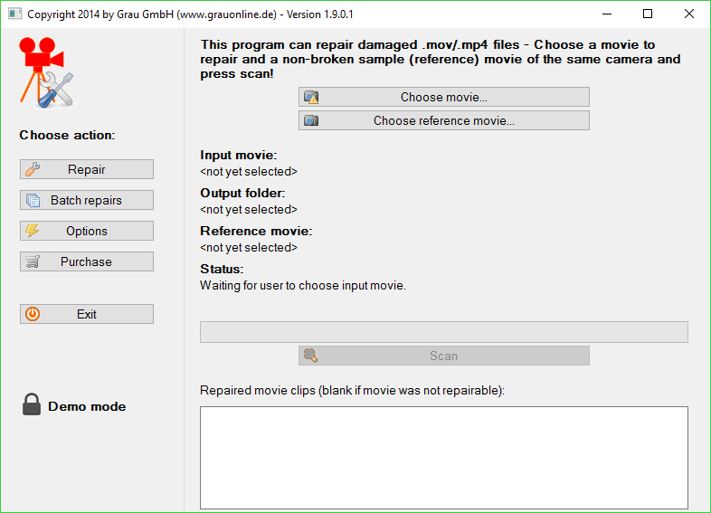 Grau Gmbh video repair tool