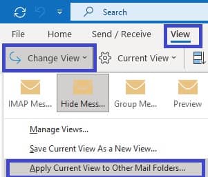 disabled in all other mail folders also