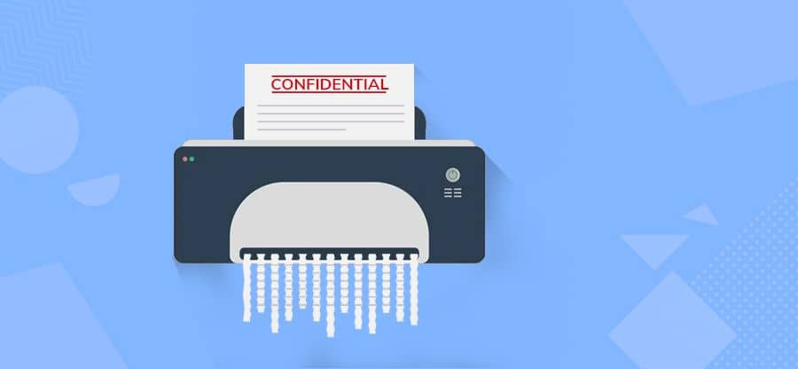 Why file shredding is important in organizations?