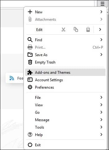 Menu Add-ons and Themes