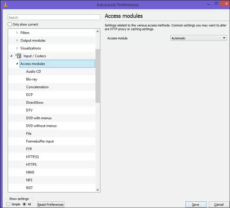 access modules